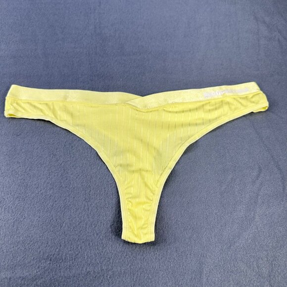 Aeropostale Women’s Size XL Panty Thong Seamless Yellow New Without Tags - Picture 1 of 9